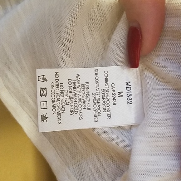 Miss Me beaded tank top, size Medium - Picture 5 of 8